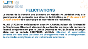 Lire la suite à propos de l’article <strong>FELICITATIONS</strong>