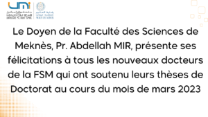 Lire la suite à propos de l’article Félicitations